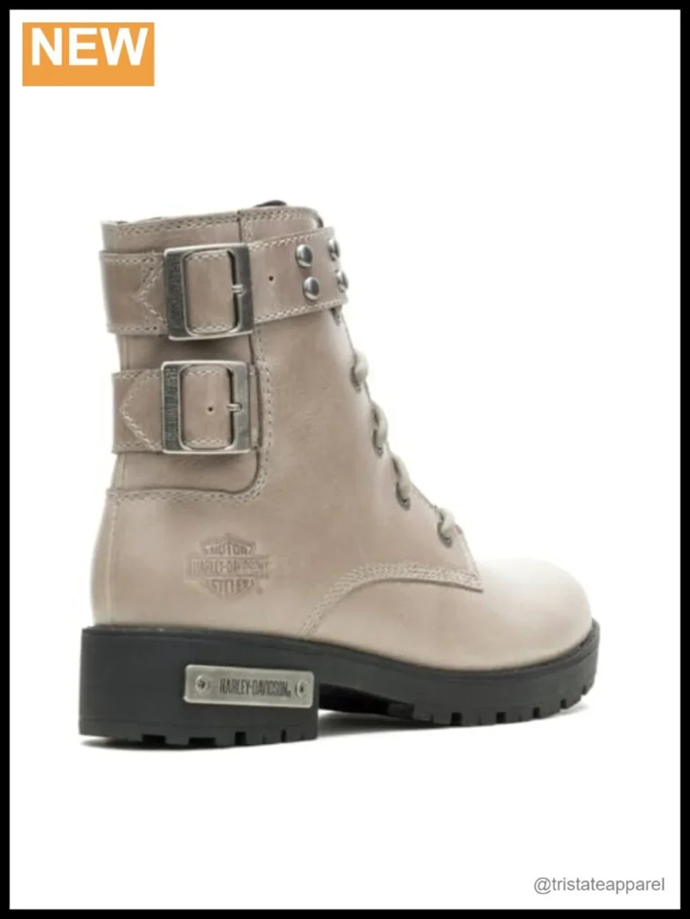 Harley-Davidson Women's Ankle Boots Motorcycle Leather Zip